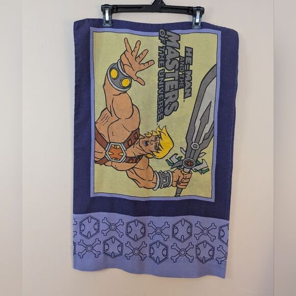Vintage He-Man Masters of the Universe Pillowcase Cartoon 2002 MOTU Bedding - Picture 1 of 6